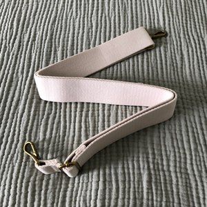 Madewell crossbody webbing strap in Natural
